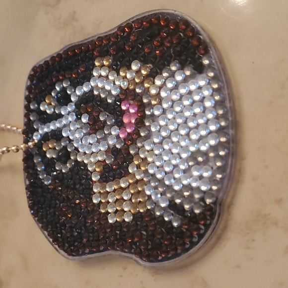 Jeweled English Springer Spaniel Keychain/Bag Charm nwot - Picture 2 of 4